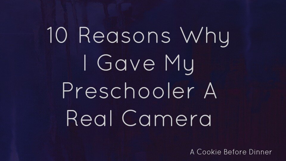 Preschooler Real Camera 