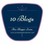 10 Blogs This Blogger Loves