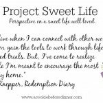 Project Sweet Life- Sarah Knepper