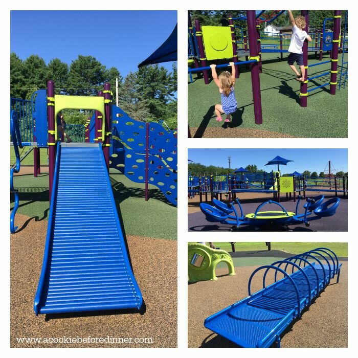 Jessica's Boundless Playground Slides & Seesaw