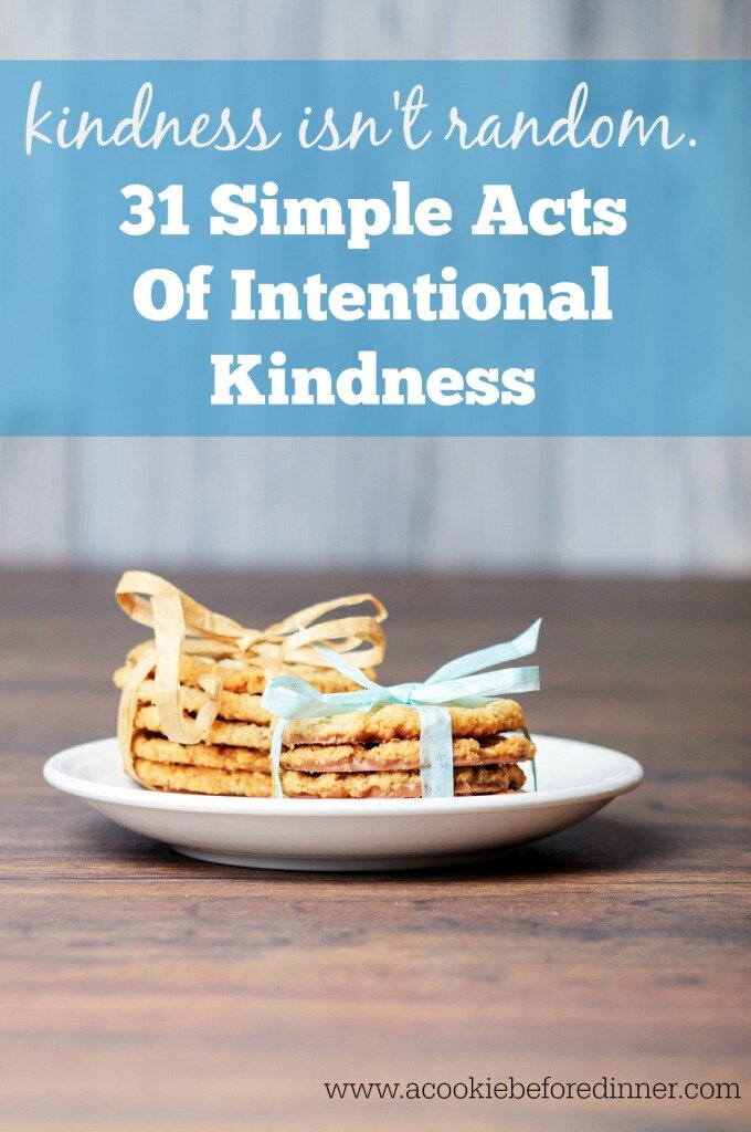 Intentional Acts Of Kindness