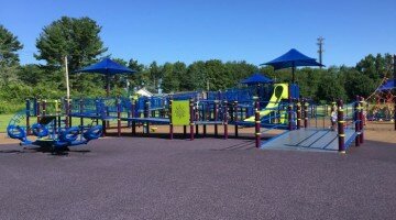 Jessica's Boundless Playground is a fully accessible playground located in Belchertown MA